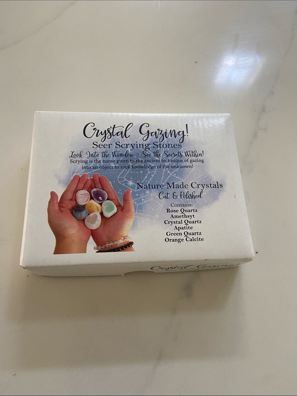 Crystal Gazing Seer Scrying Stones - Assorted Colors